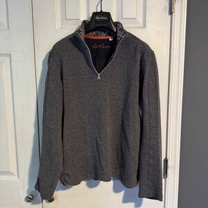 Used Robert Graham 3/4 zip men's pullover top